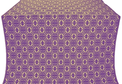 Simbirsk silk (rayon brocade) (violet/gold)