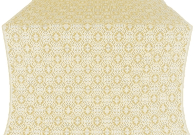 Simbirsk silk (rayon brocade) (white/gold)