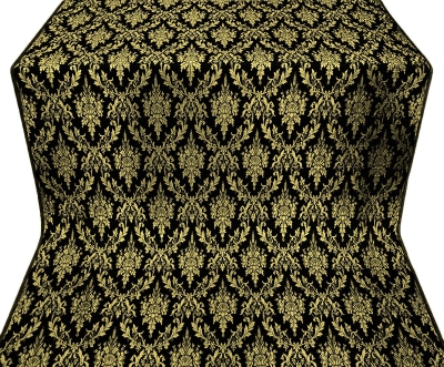 Small Tavriya metallic brocade (black/gold)