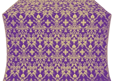 Thebroniya metallic brocade (violet/gold)