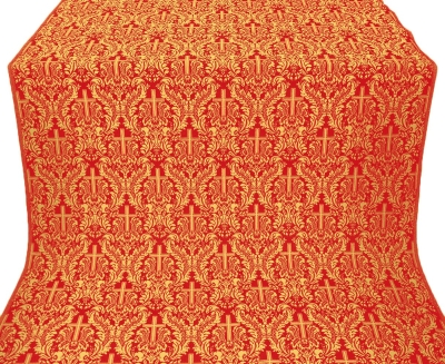 Ligouriya metallic brocade (red/gold)