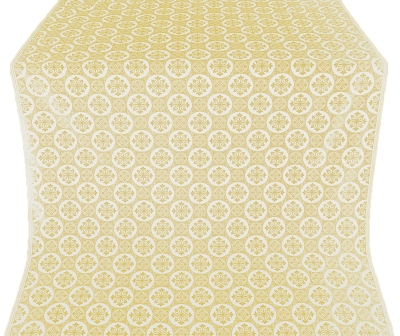 Poutivl' metallic brocade (white/gold)