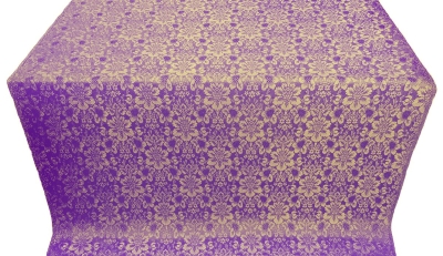 Klionik metallic brocade (violet/gold)