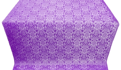 Klionik metallic brocade (violet/silver)