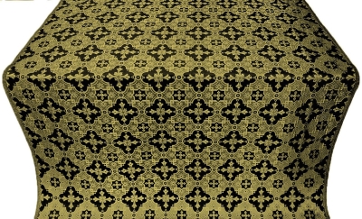 Piligrim metallic brocade (black/gold)