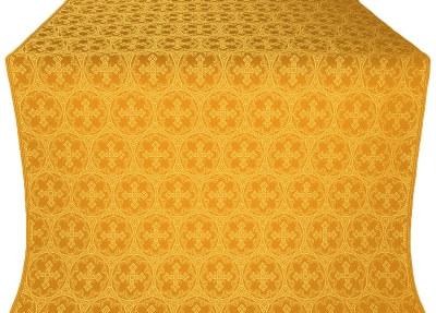 Paschal Cross silk (rayon brocade) (yellow/gold)