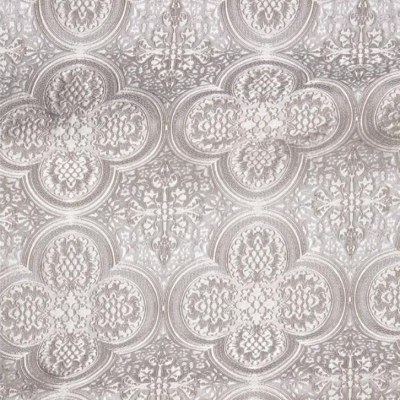 Colchis metallic brocade (white/silver)