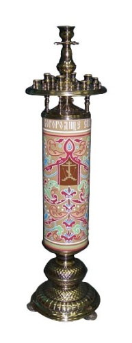 Church floor candle-stand - 82