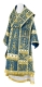 Bishop vestments - Theophania metallic brocade B (blue-gold), Standard design