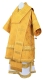 Bishop vestments - metallic brocade B (yellow-gold)