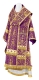 Bishop vestments - Theophania metallic brocade B (violet-silver), Standard design