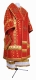 Bishop vestments - metallic brocade B (red-gold)