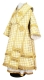 Bishop vestments - Novgorod Cross rayon brocade B (white-gold), Standard design