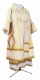 Bishop vestments - metallic brocade B (white-gold)