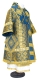Bishop vestments - Pokrov metallic brocade BG1 (blue-gold), Standard design