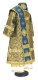 Bishop vestments - Pokrov metallic brocade BG1 (blue-gold) back, Standard design