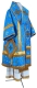 Bishop vestments - Belozersk metallic brocade BG1 (blue-gold), Standard design