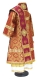 Bishop vestments - Pokrov metallic brocade BG1 (claret-gold) back, Standard design