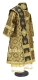 Bishop vestments - Pokrov metallic brocade BG1 (black-gold) back, Standard design