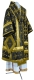 Bishop vestments - Belozersk metallic brocade BG1 (black-gold), Standard design