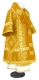Bishop vestments - Pokrov metallic brocade BG1 (yellow-gold) front, Standard design