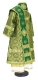 Bishop vestments - Pokrov metallic brocade BG1 (green-gold) back, Standard design
