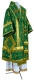Bishop vestments - Belozersk metallic brocade BG1 (green-gold), Standard design