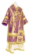 Bishop vestments - Chalice metallic brocade BG1 (violet-gold), Economy design