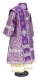 Bishop vestments - Pokrov metallic brocade BG1 (violet-silver) back, Standard design