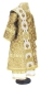 Bishop vestments - Pokrov metallic brocade BG1 (white-gold) back, Standard design