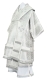 Bishop vestments - Milette metallic brocade BG1 (white-silver), Standard design