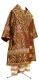 Bishop vestments - metallic brocade BG2 (claret-gold)