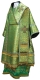 Bishop vestments - metallic brocade BG2 (green-gold)