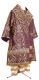 Bishop vestments - metallic brocade BG2 (violet-gold)
