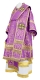 Bishop vestments - Small Ligouriya metallic brocade BG2 (violet-gold), Standard design