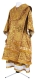 Bishop vestments - metallic brocade BG3 (yellow-gold)