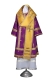 Bishop vestments - Eurosinia metallic brocade BG3 (violet-gold), Standard design