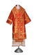 Bishop vestments - metallic brocade BG3 (red-gold) variant 1, Standard design
