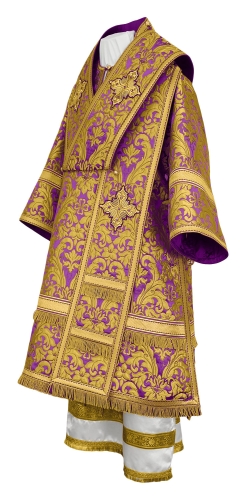 Bishop vestments - metallic brocade BG5 (violet-gold)