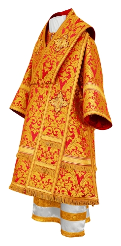 Bishop vestments - metallic brocade BG5 (red-gold)