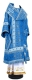 Bishop vestments - rayon brocade S3 (blue-silver)