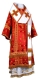 Bishop vestments - Iveron rayon brocade S3 (red-gold), Standard design