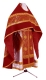 Russian Priest vestments - Corinth metallic brocade B (claret-gold) with velvet inserts, Standard design