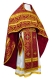 Russian Priest vestments - Old Greek metallic brocade B (claret-gold), Standard design