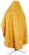 Russian Priest vestments - Poutivl' metallic brocade B (yellow-gold) back, Standard design