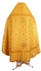 Russian Priest vestments - Posad metallic brocade B (yellow-gold) back, Standard cross design