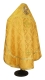 Russian Priest vestments - Royal Crown metallic brocade B (yellow-gold) back, Premium design