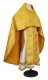 Russian Priest vestments - Royal Crown metallic brocade B (yellow-gold), Premium design