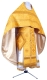 Russian Priest vestments - Onego metallic brocade B (yellow-gold), Standard design