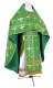 Russian Priest vestments - Polotsk metallic brocade B (green-gold), Standard design